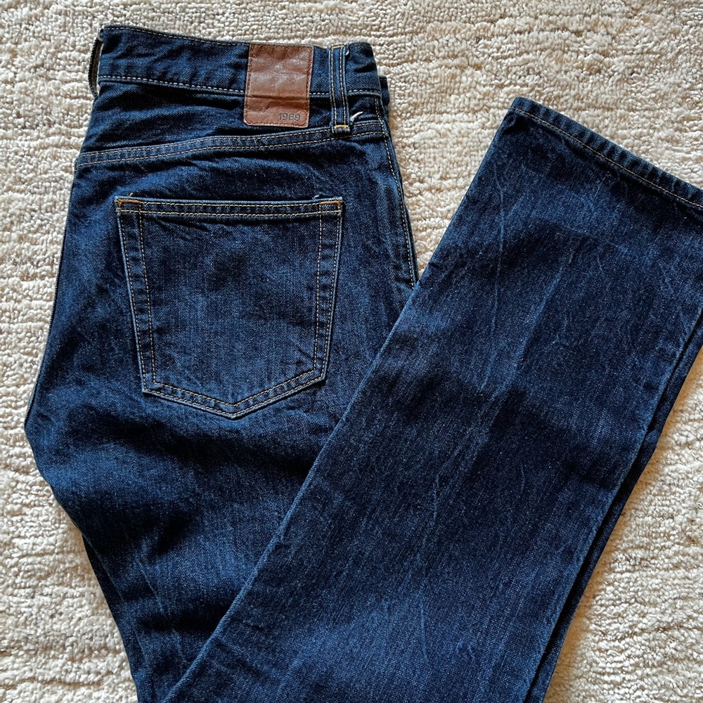 GAP Dark Indigo Straight Jeans